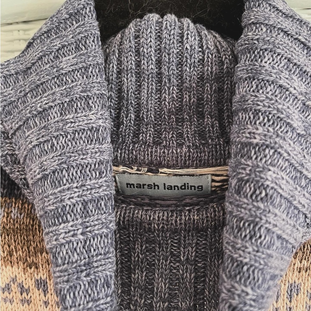 XL marsh landing sweater